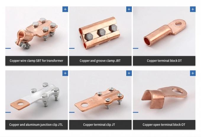 Copper Cable Connector Tube Power Line Fittings 0