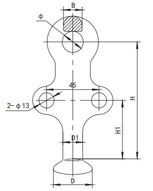 IEC 61284 1997 Ball Eyes Electric Power Fitting 2