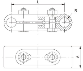 ODM Aluminum Alloy Electric Power Fitting For Conductors 0